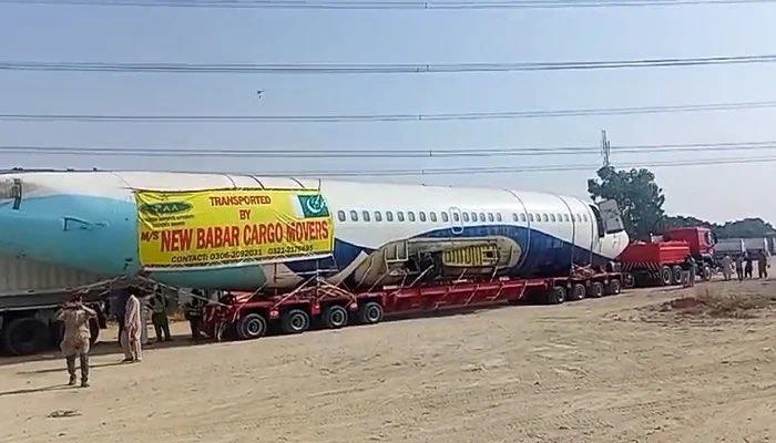 Massive Aircraft Relocation Underway Karachi to Hyderabad via National Highway